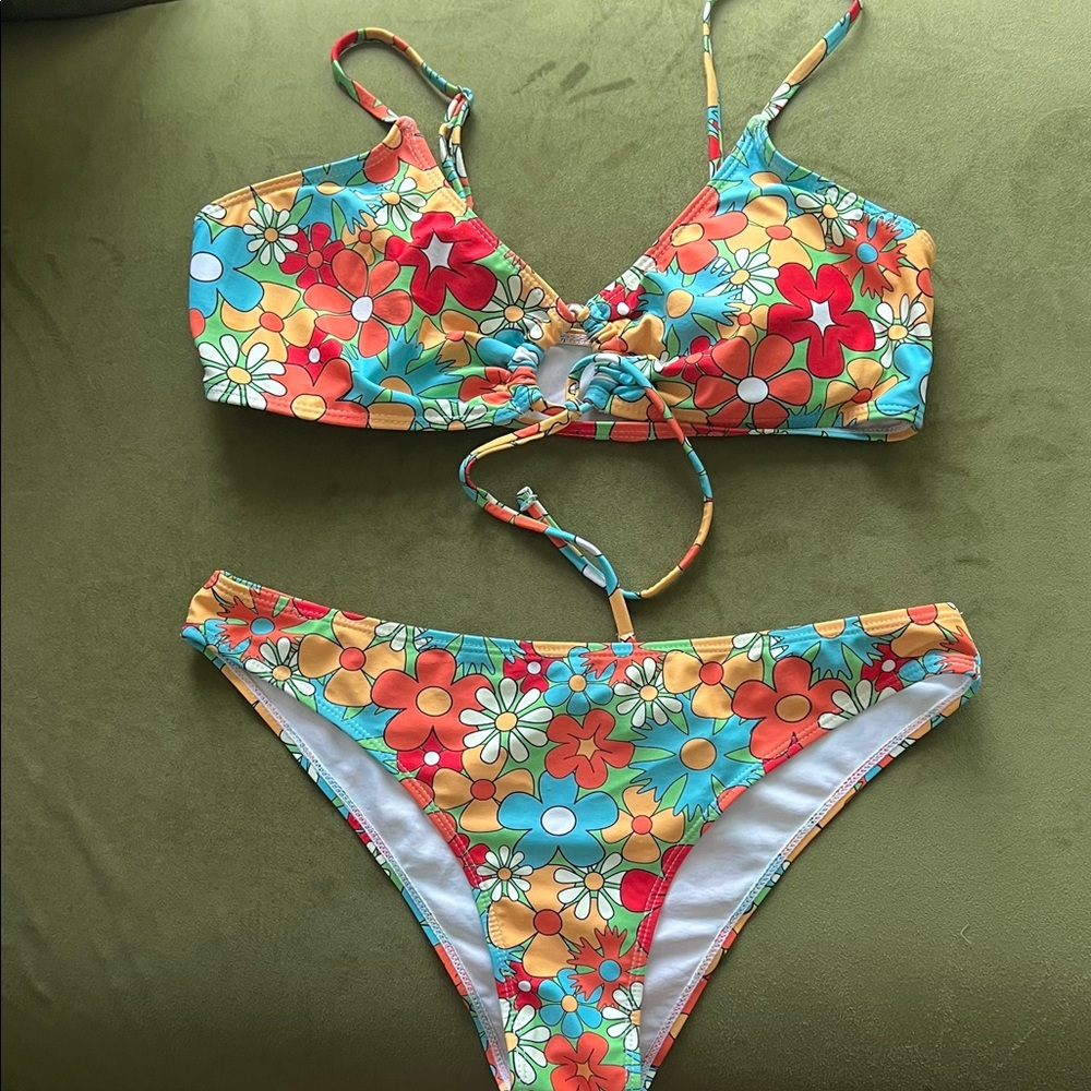 Floral bikini
